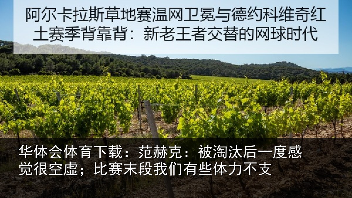 华体会体育下载：范赫克：被淘汰后一度感觉很空虚；比赛末段我们有些体力不支